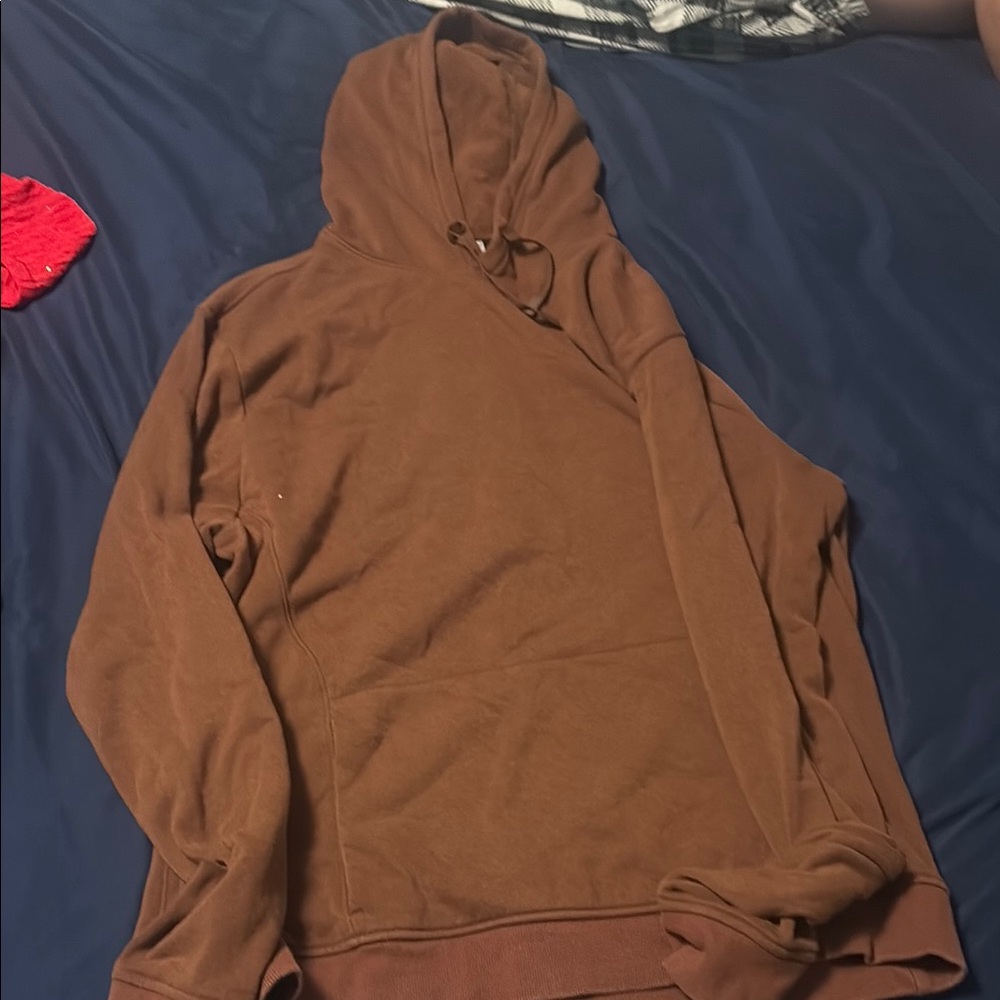 Brown hoodie